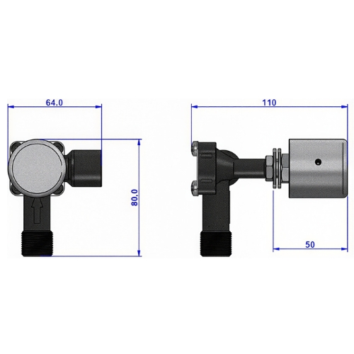 Desenvolvido para ser instalado em pias de assepsia, normalmente em pias de inox. Não há necessidade de energia elétrica para o funcionamento e sua instalação é simples. Acionamento macio e estanca a água imediatamente quando não acionado.