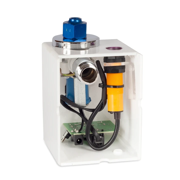 Componentes internos do sensor H2TEC para bebedouro industrial